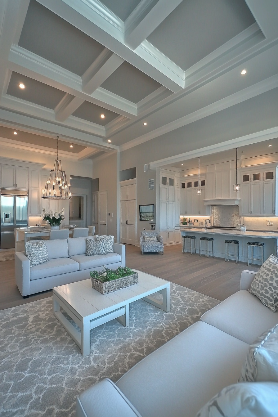 1. Modern Minimalist Elegance (Gray Living Room Ideas) - Gray Living Room Ideas