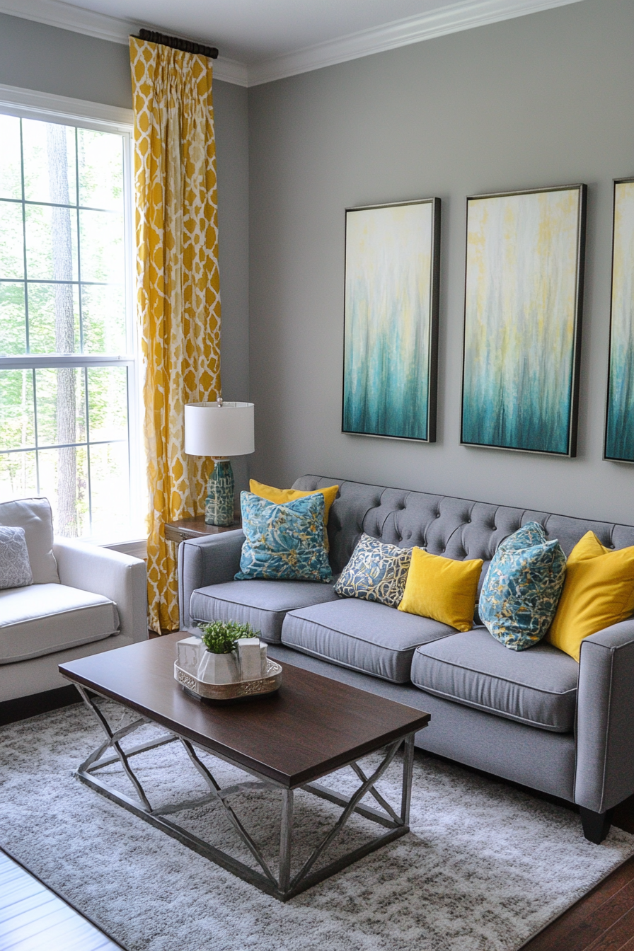 17. Family-Friendly Comfort (Gray Living Room Ideas) - Gray Living Room Ideas