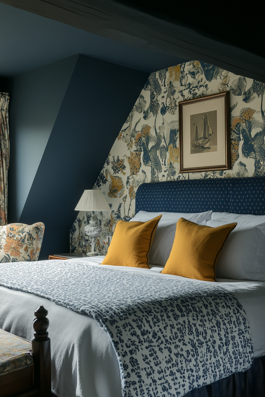 24. Youthful Energy (Navy Blue And Gray Bedroom Ideas) - Navy Blue And Gray Bedroom Ideas