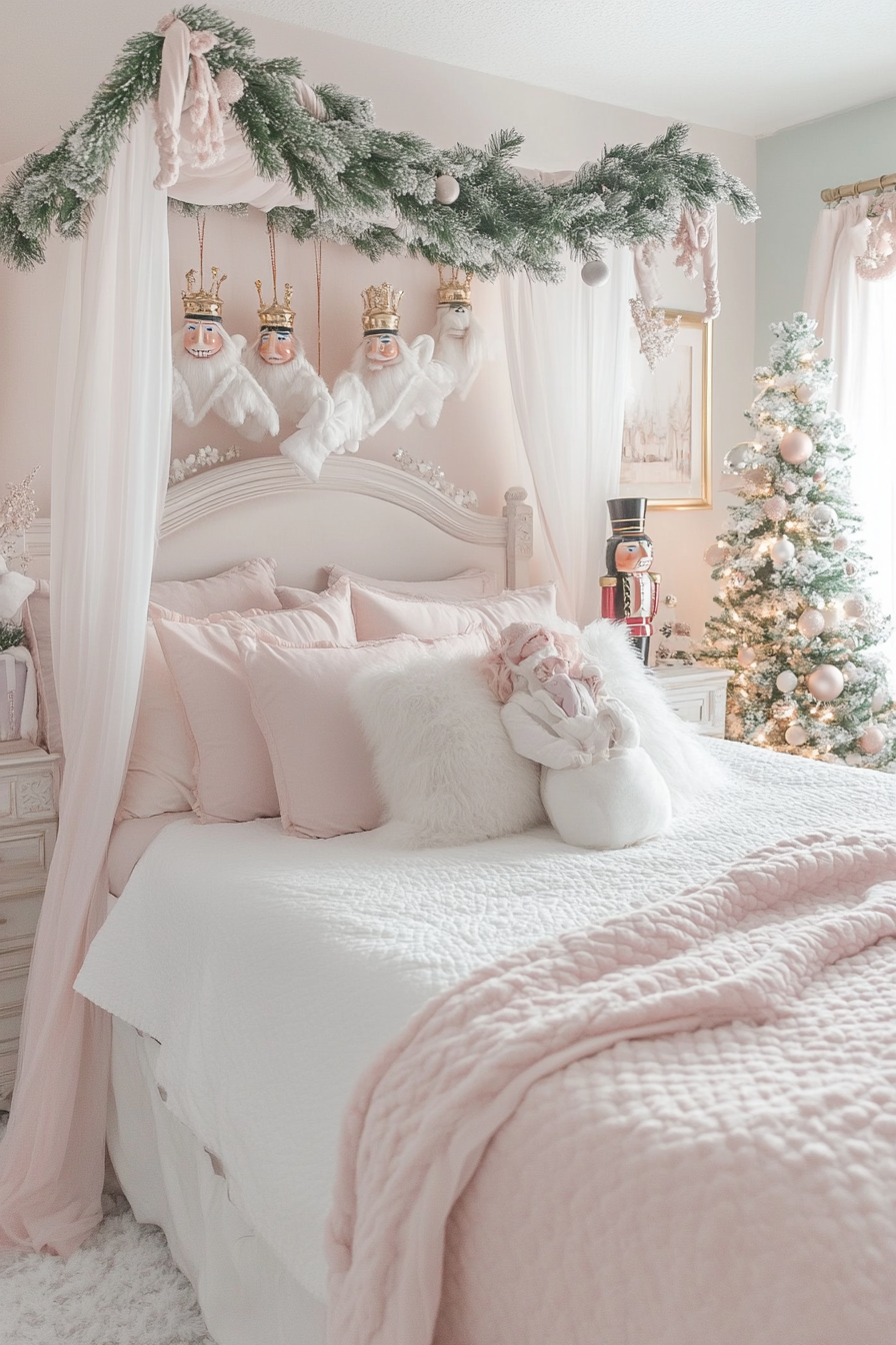 9. Nutcracker Ballet Dream (Christmas Bedroom Ideas) - Christmas Bedroom Ideas