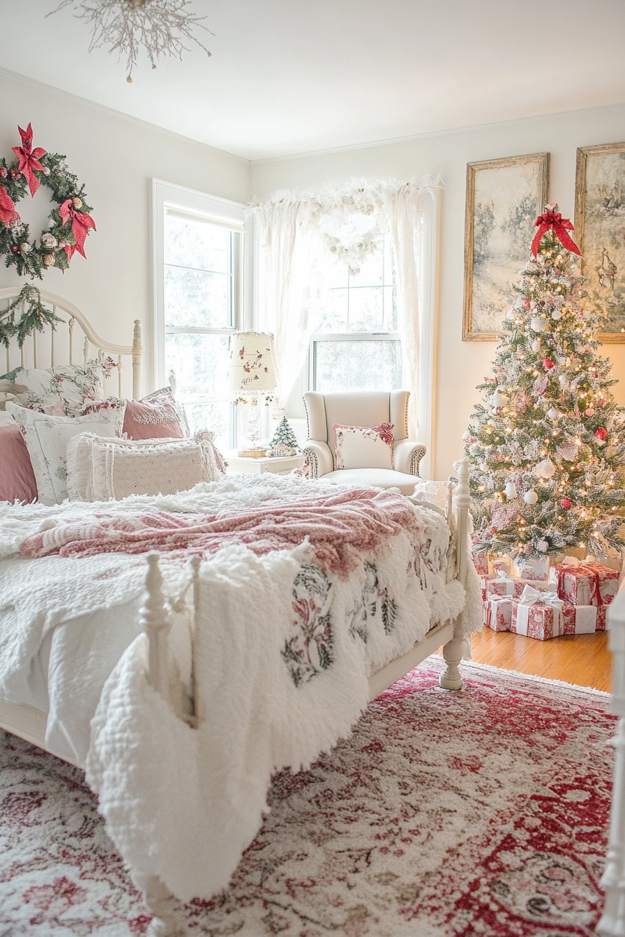25. Storybook Christmas Fairytale (Christmas Bedroom Ideas) - Christmas Bedroom Ideas