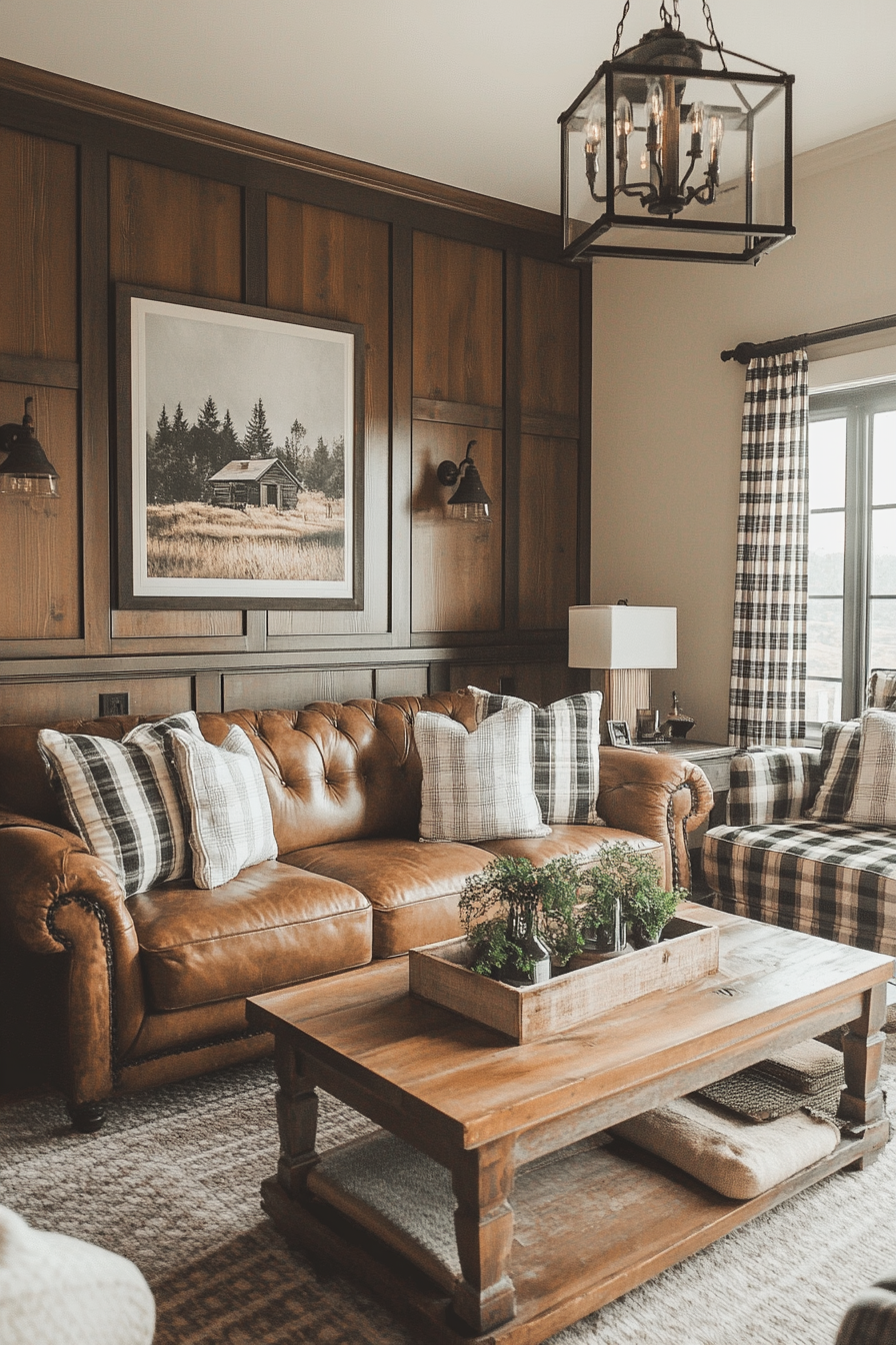 26. Country Cabin Nostalgia (Vintage Living Room Ideas) - Vintage Living Room Ideas