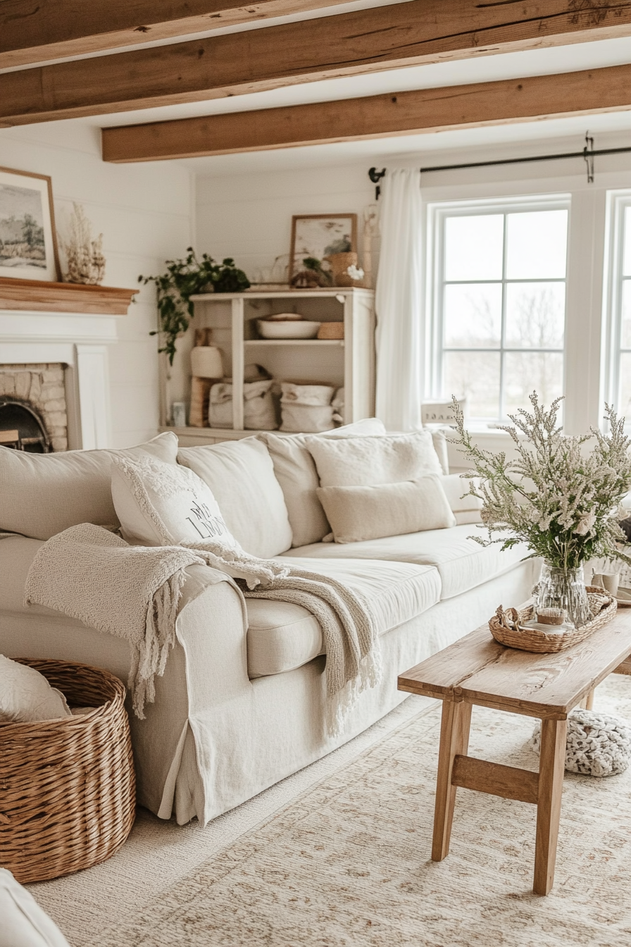 9. Classic Country Charm (Warm And Cozy Living Room Ideas) - Warm And Cozy Living Room Ideas