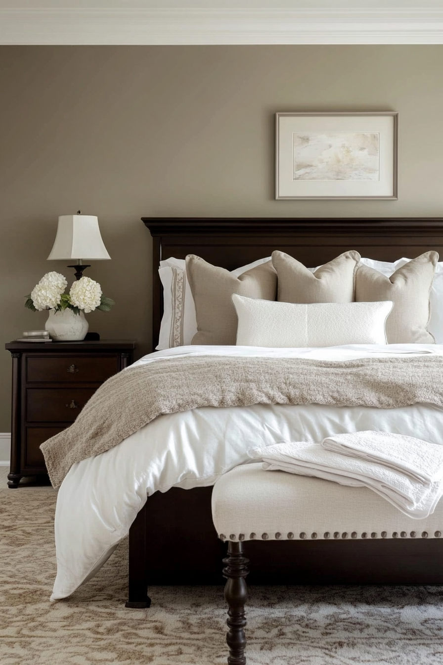 8. Classic Taupe Tranquility (Tan Bedroom Ideas) - Tan Bedroom Ideas