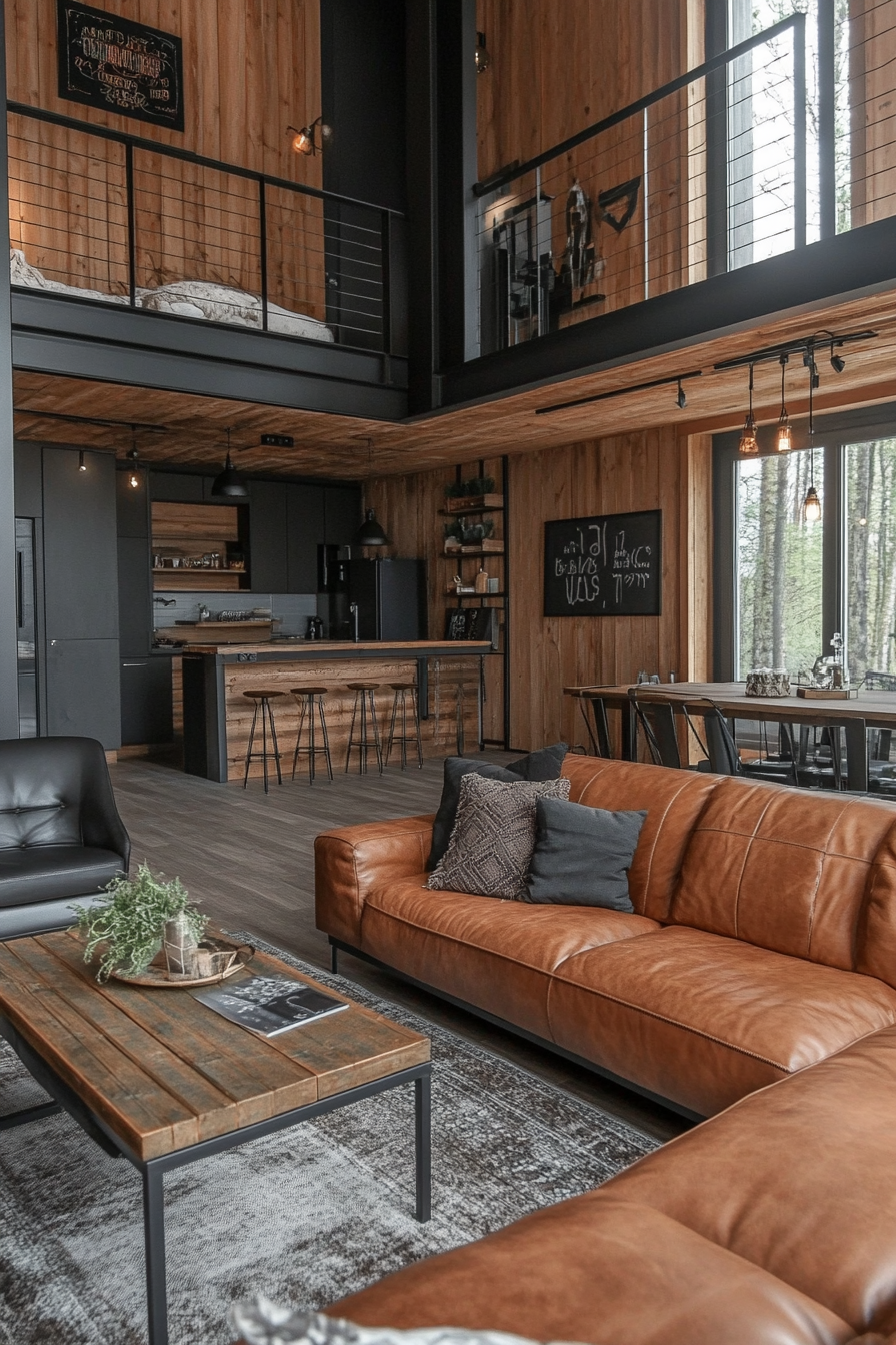 4. Scandinavian Simplicity (Black And Brown Living Room Ideas) - Black And Brown Living Room Ideas