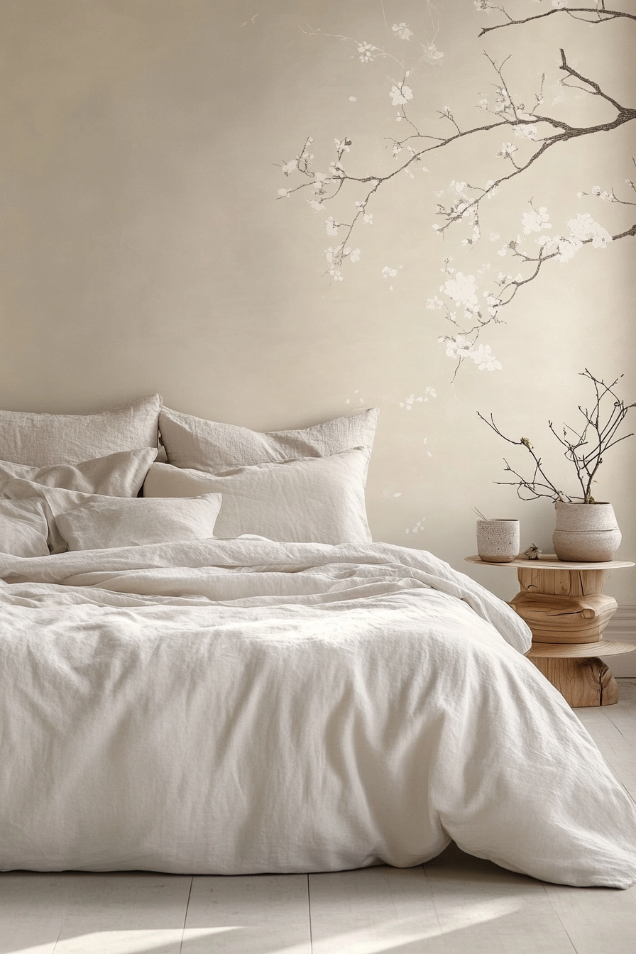 3. Soft Gray Serenity (Scandinavian Bedroom Ideas) - Scandinavian Bedroom Ideas