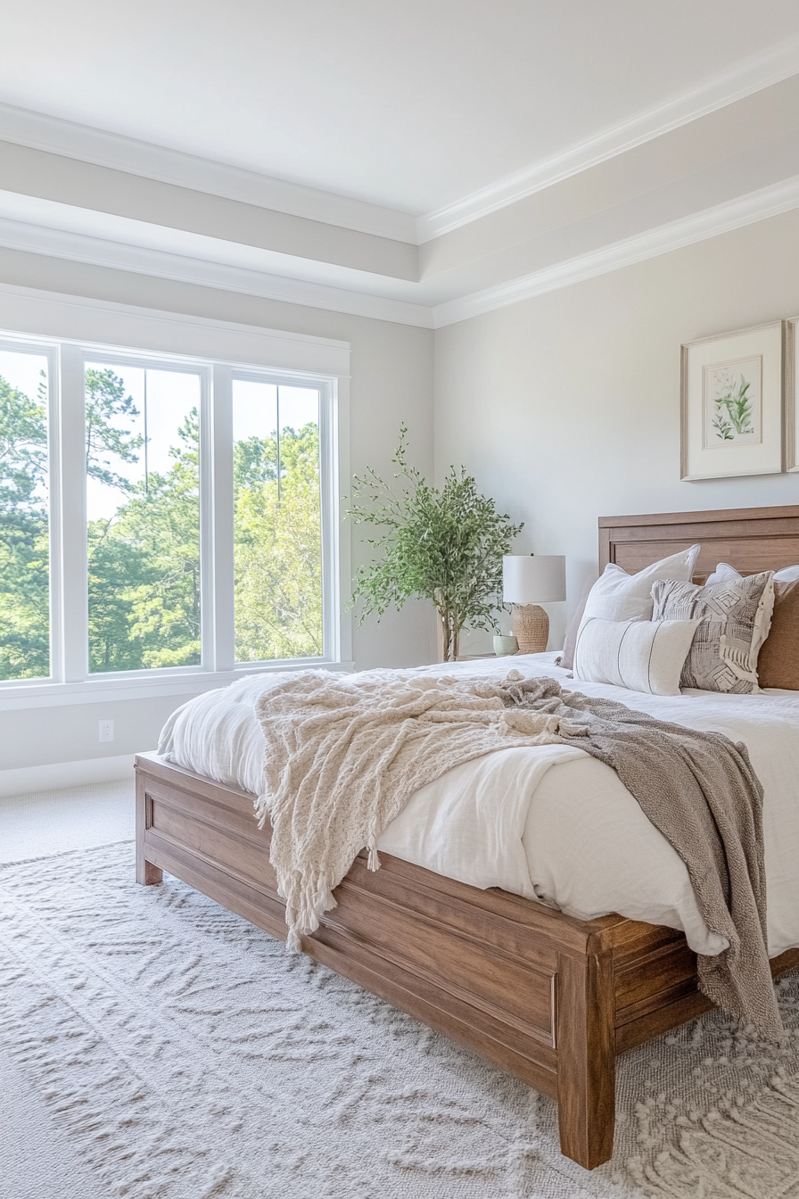 22. Soft Lavender Calm (Scandinavian Bedroom Ideas) - Scandinavian Bedroom Ideas