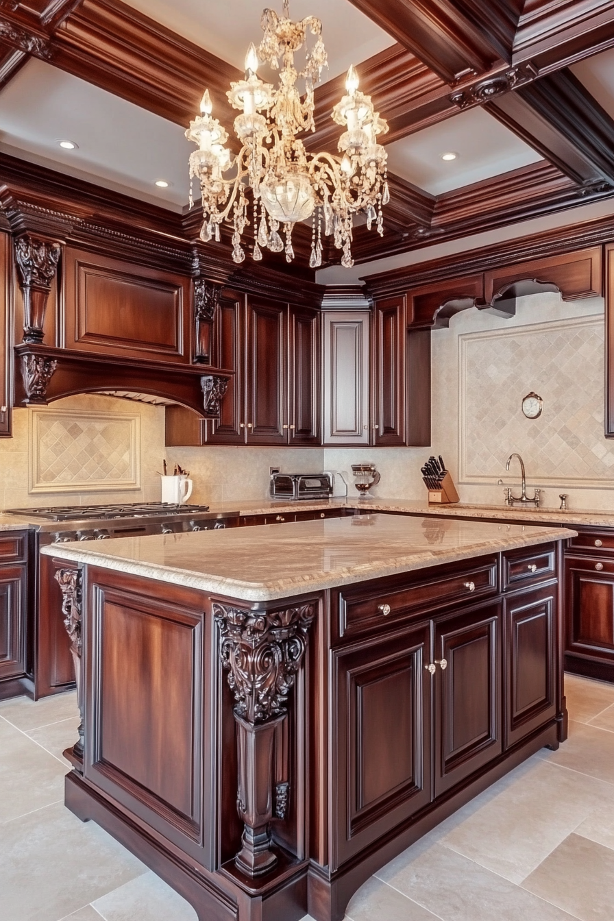 6. Victorian-Inspired Sophistication (Classic Kitchen Ideas) - Classic Kitchen Ideas