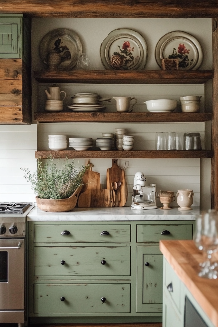 7. Rustic Farmhouse Appeal (Classic Kitchen Ideas) - Classic Kitchen Ideas