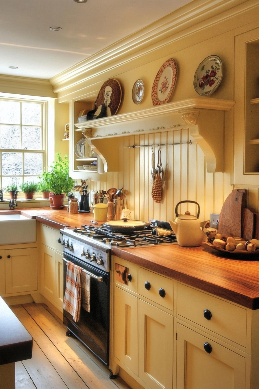 8. English Cottage Delight (Classic Kitchen Ideas) - Classic Kitchen Ideas