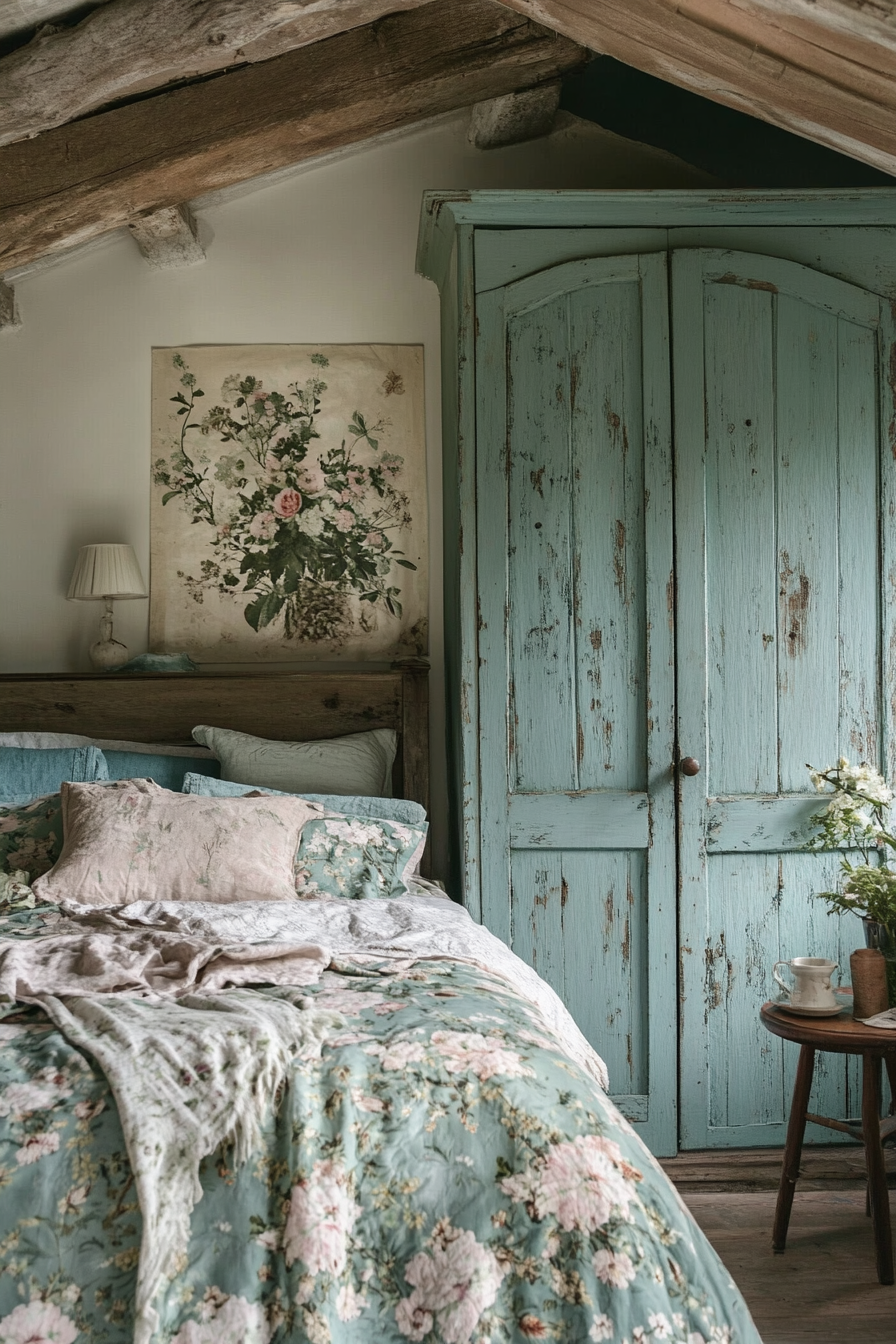 19. Cottagecore Dream (Turquoise Bedroom Ideas) - Turquoise Bedroom Ideas