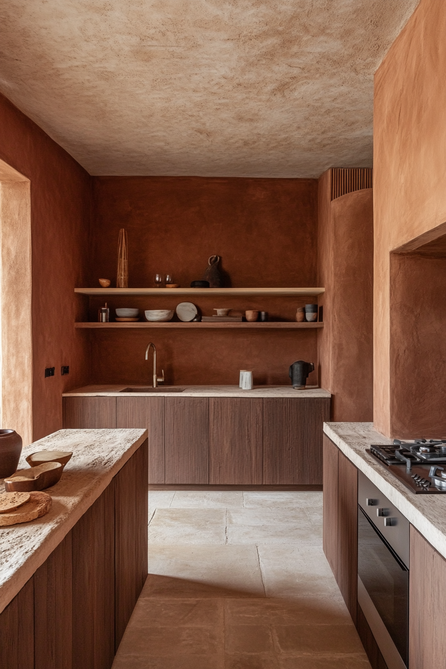 7. Earthy Minimalism (Unique Kitchen Ideas) - Unique Kitchen Ideas