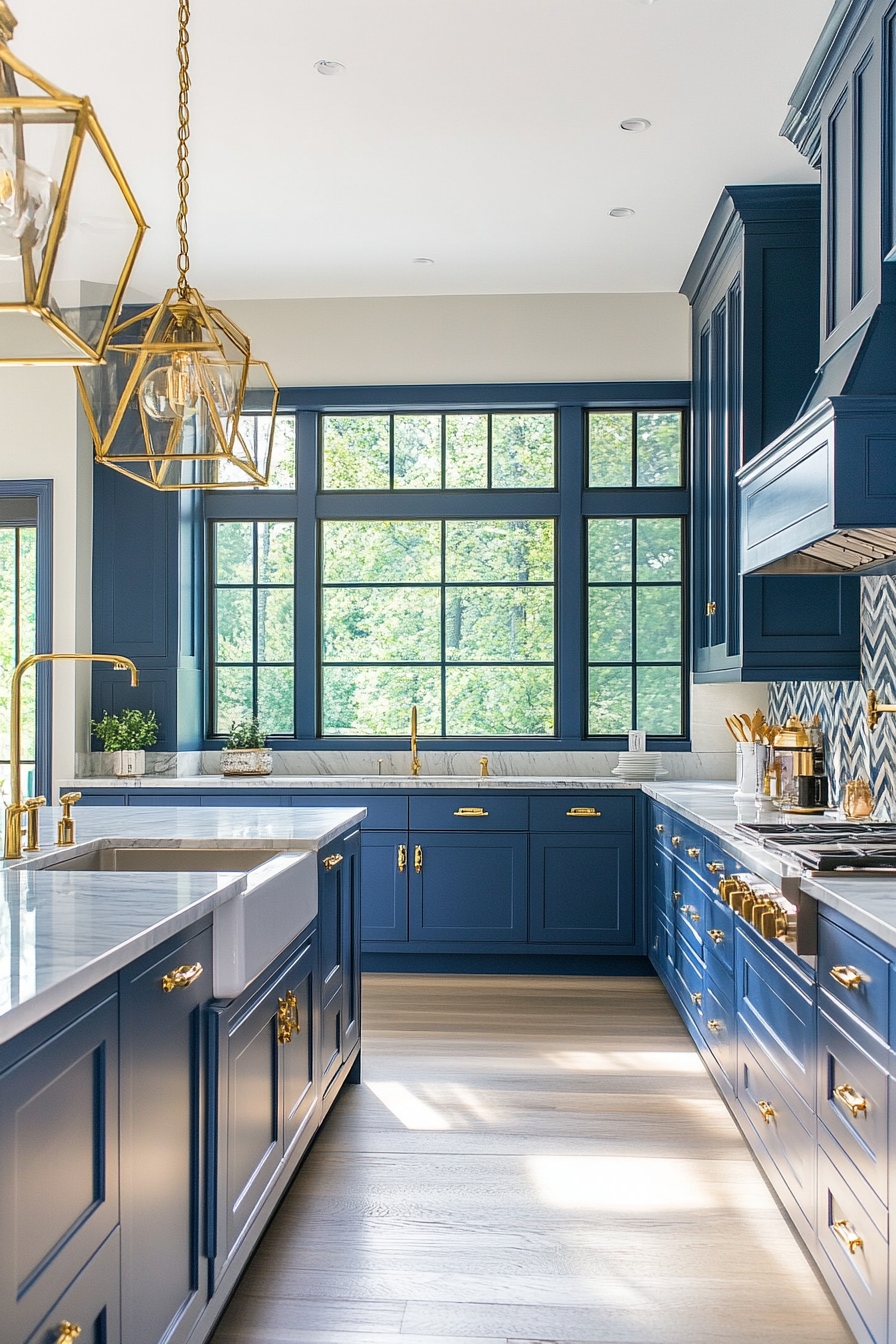 8. Art Deco Luxe (Unique Kitchen Ideas) - Unique Kitchen Ideas