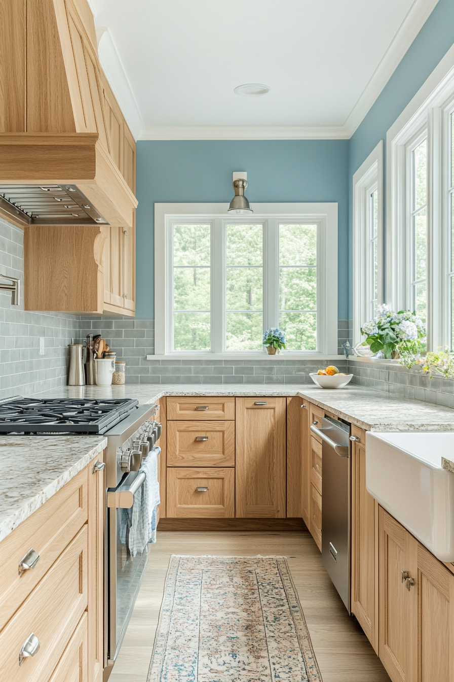 26. Nordic Wood Haven (Unique Kitchen Ideas) - Unique Kitchen Ideas