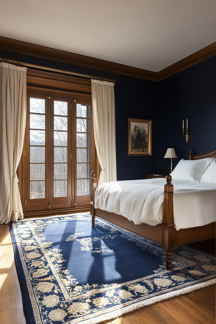 2. Classic Blue Retreat (Spare Bedroom Ideas) - Spare Bedroom Ideas