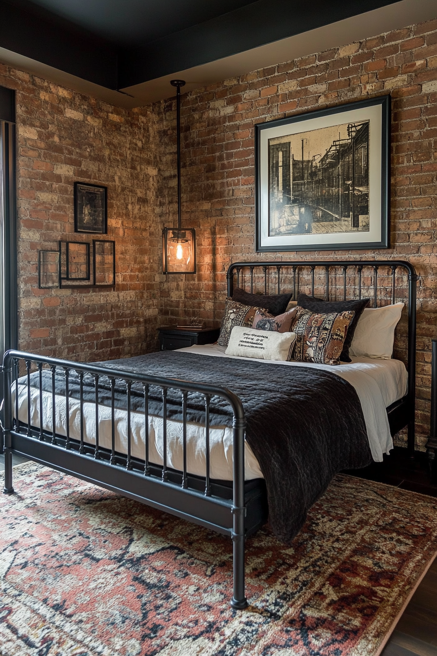 6. Urban Industrial Loft (Spare Bedroom Ideas) - Spare Bedroom Ideas