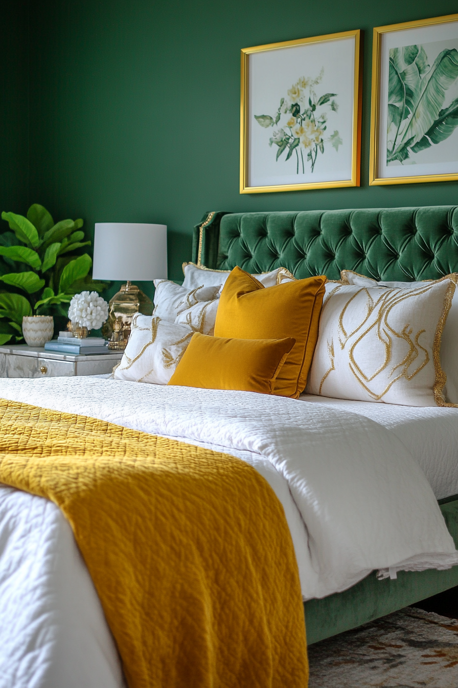 8. Art Deco Glamour (Spare Bedroom Ideas) - Spare Bedroom Ideas