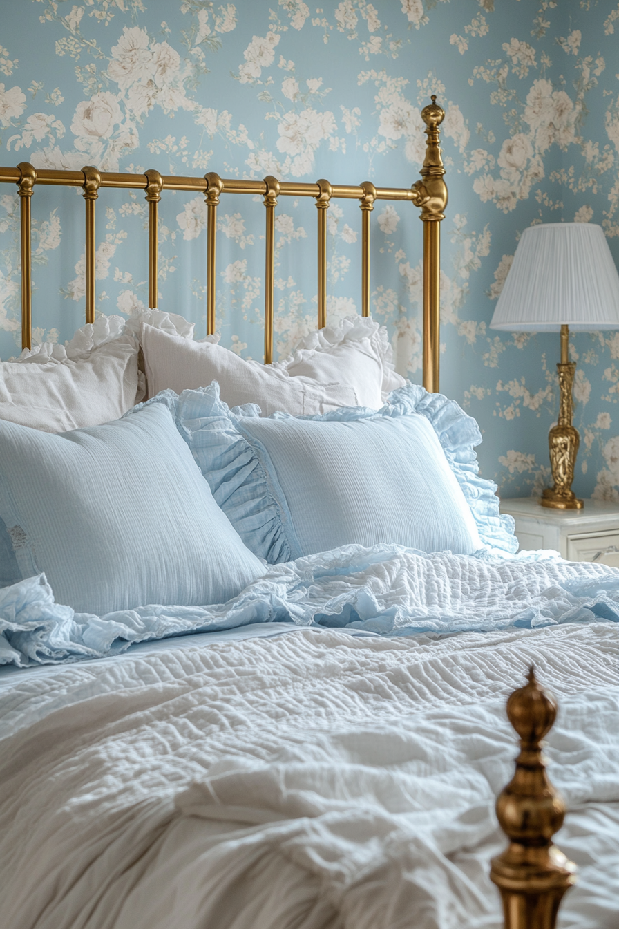 20. Grandmillennial Charm (Spare Bedroom Ideas) - Spare Bedroom Ideas