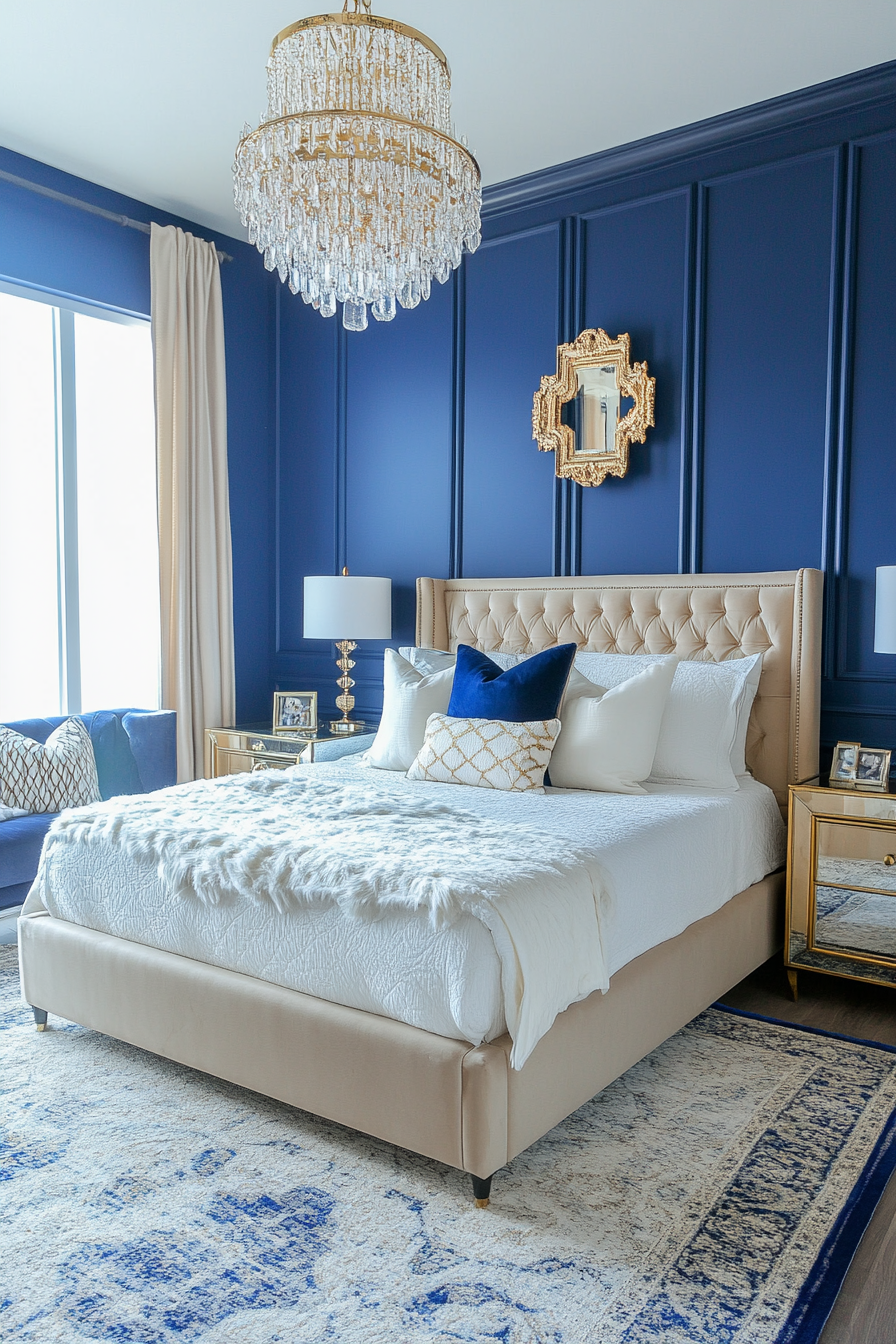 22. Hollywood Regency Glam (Spare Bedroom Ideas) - Spare Bedroom Ideas