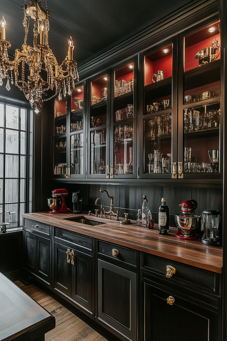 10. 1920s Speakeasy Kitchen (Vintage Kitchen Ideas) - Vintage Kitchen Ideas