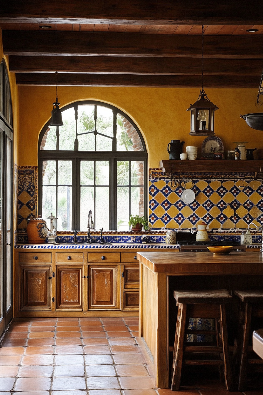 24. Mediterranean Old-World Kitchen (Vintage Kitchen Ideas) - Vintage Kitchen Ideas