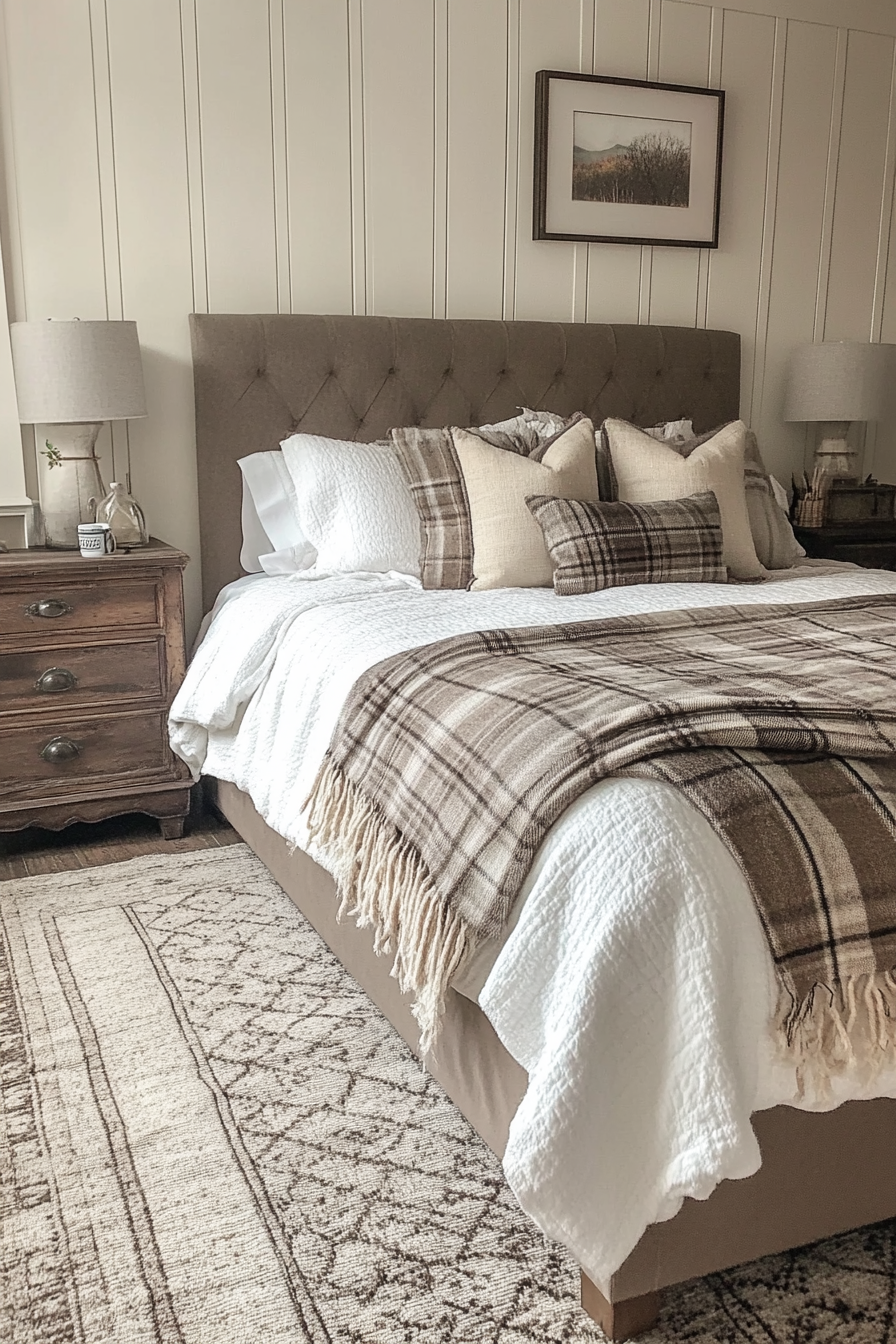 17. Highland Lodge (Off White Bedroom Ideas) - Off White Bedroom Ideas