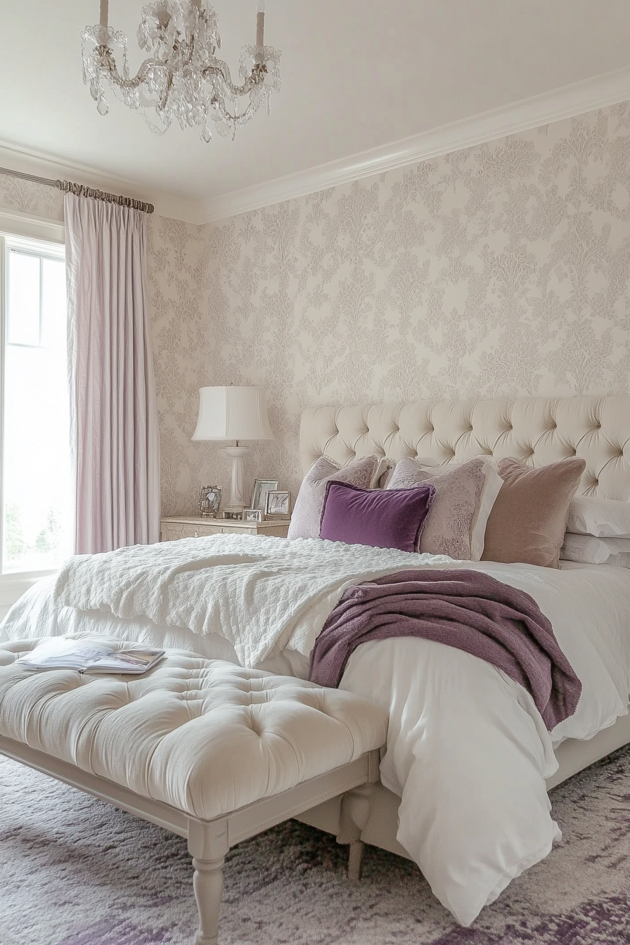 24. Victorian Revival (Off White Bedroom Ideas) - Off White Bedroom Ideas