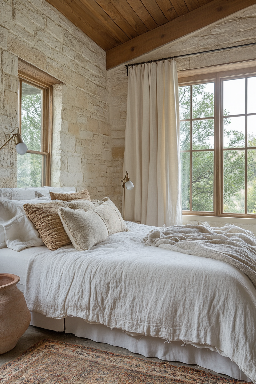 26. Modern Organic (Off White Bedroom Ideas) - Off White Bedroom Ideas