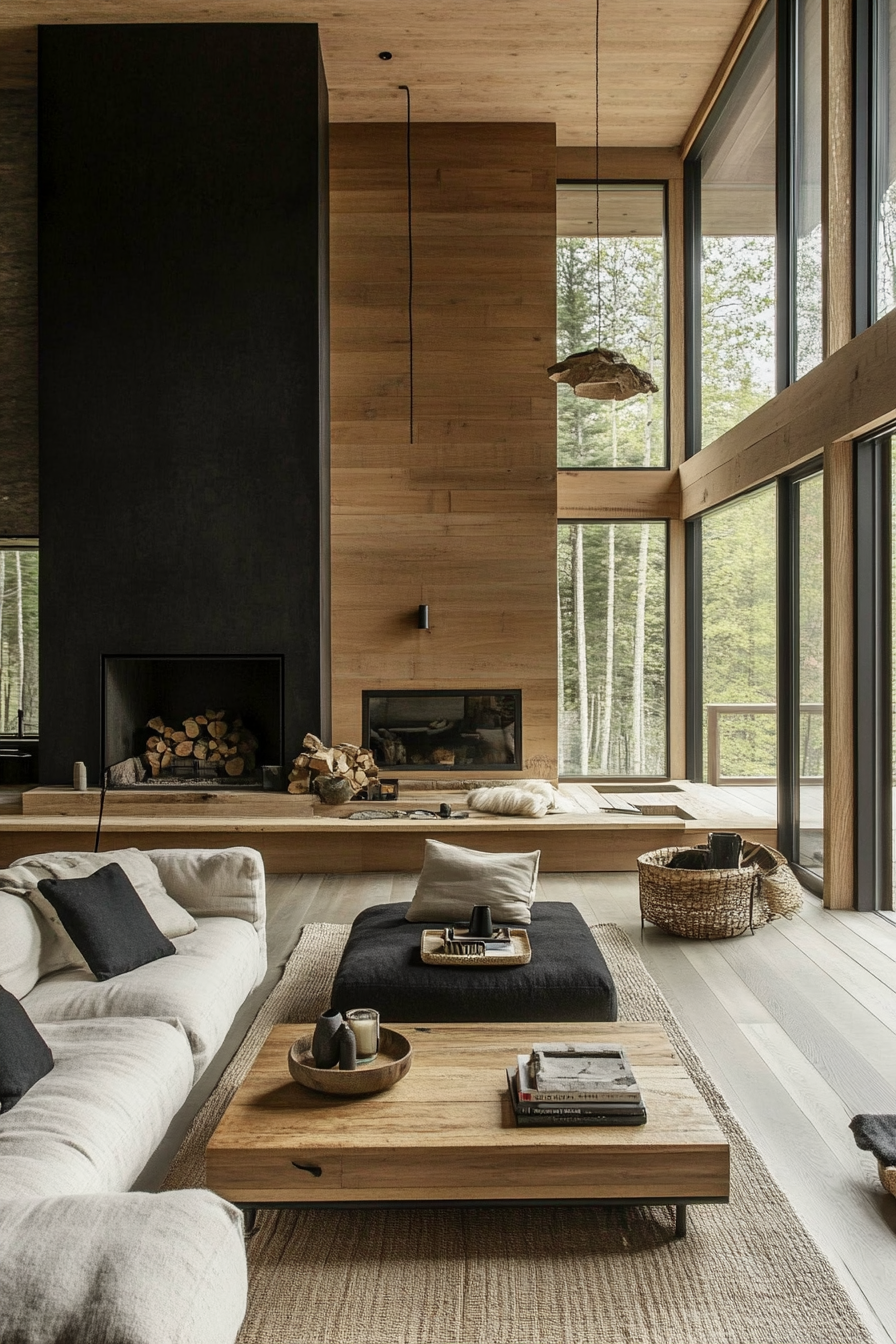 4. Japandi Harmony (Cozy Living Room Ideas) - Cozy Living Room Ideas