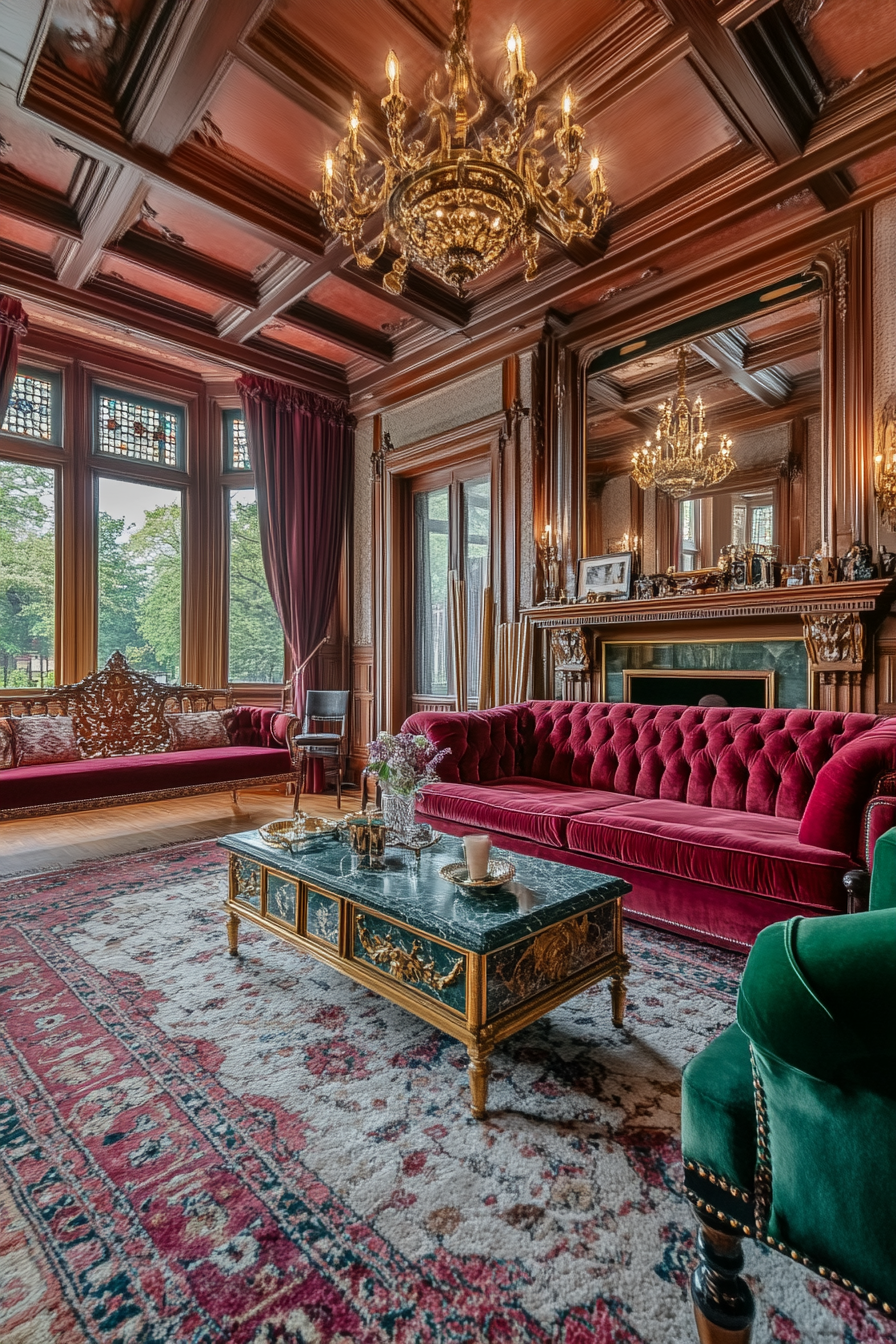 9. Vintage Glamour (Cozy Living Room Ideas) - Cozy Living Room Ideas