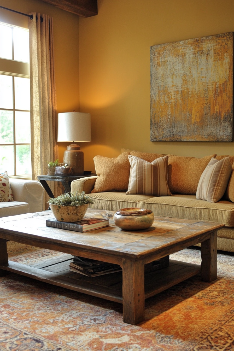 12. Artisanal Retreat (Cozy Living Room Ideas) - Cozy Living Room Ideas