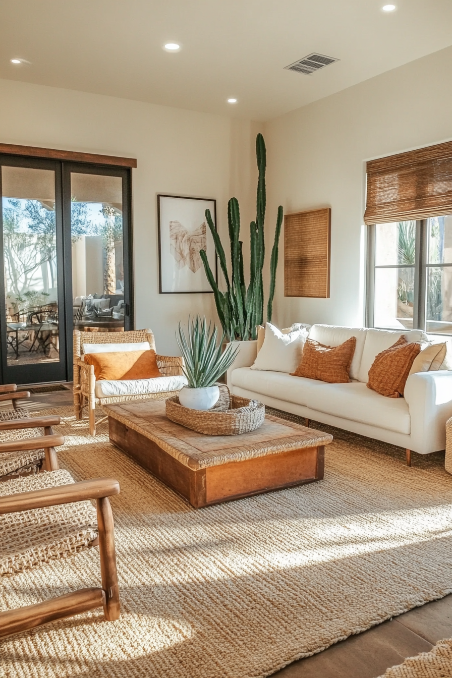 17. Desert Chic (Cozy Living Room Ideas) - Cozy Living Room Ideas