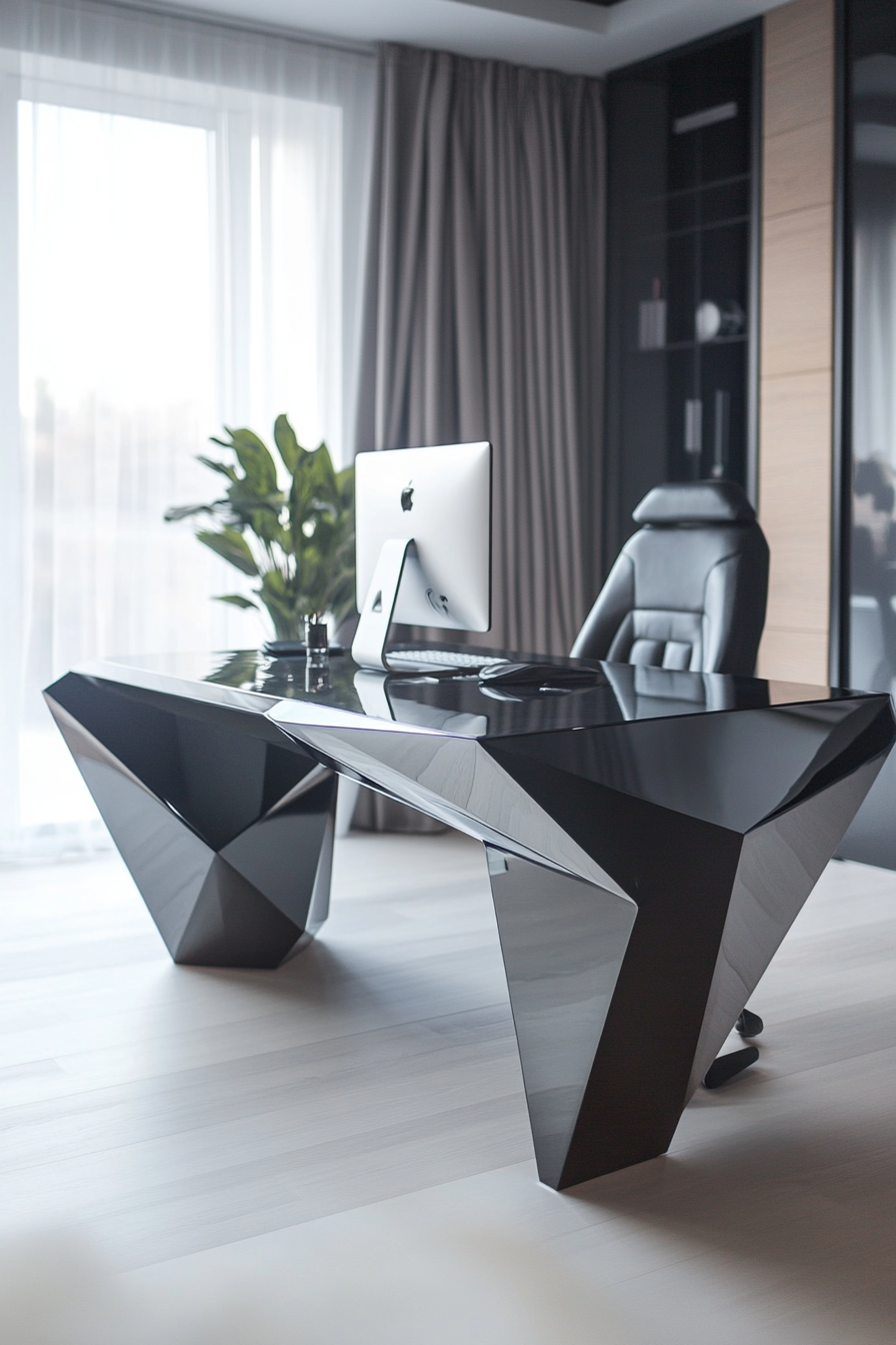 8. Tech Executive Suite (Masculine Home Office Ideas) - Masculine Home Office Ideas