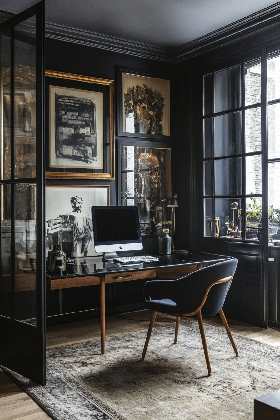 12. Urban Executive (Masculine Home Office Ideas) - Masculine Home Office Ideas