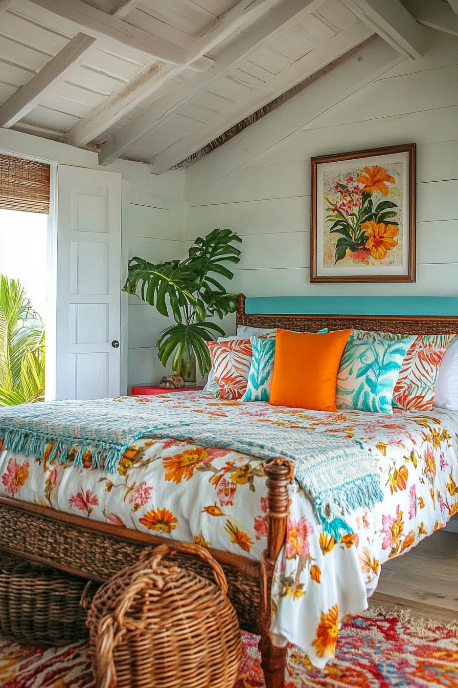 8. Caribbean Escape (Tropical Bedroom Ideas) - Tropical Bedroom Ideas