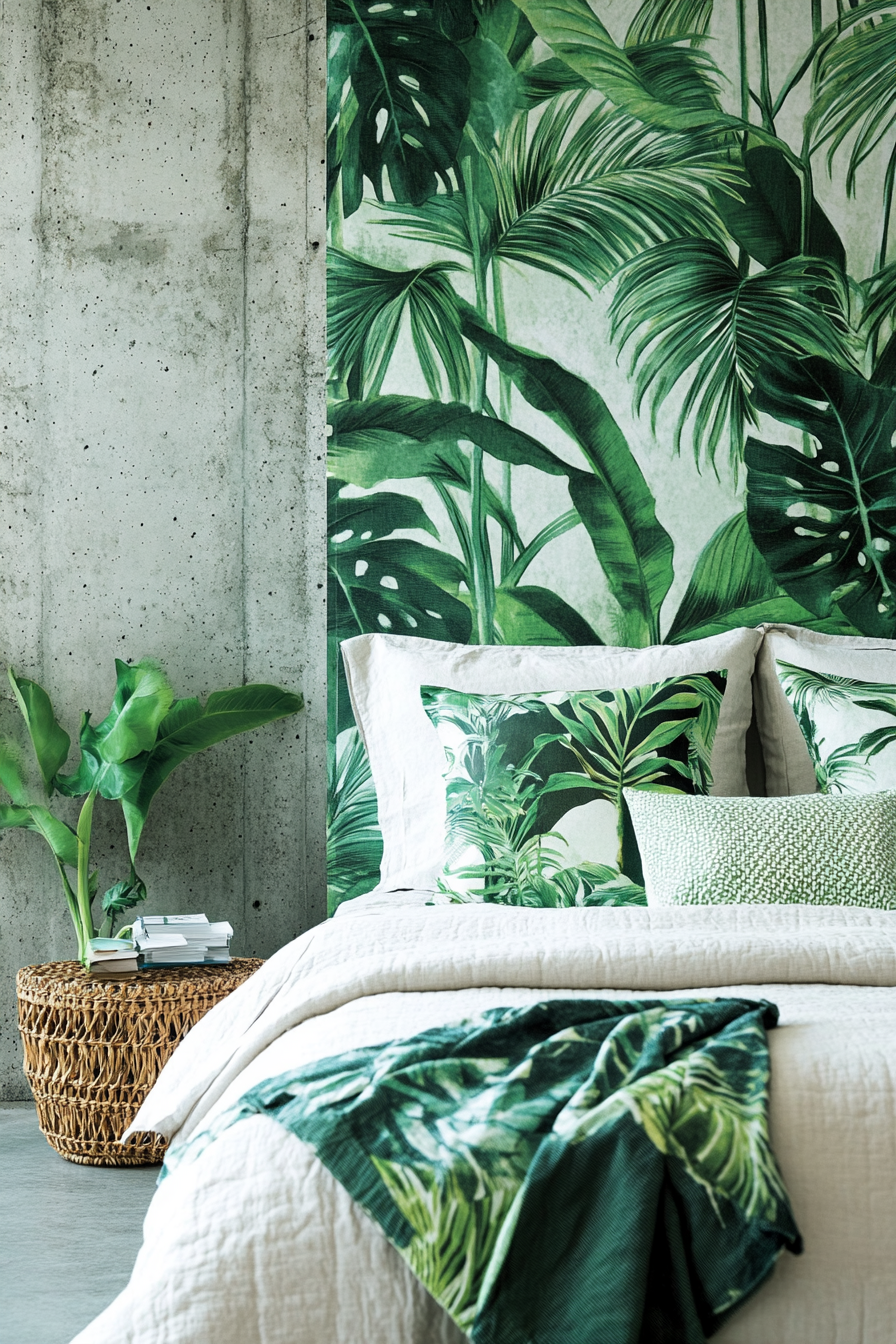 13. Urban Tropics (Tropical Bedroom Ideas) - Tropical Bedroom Ideas