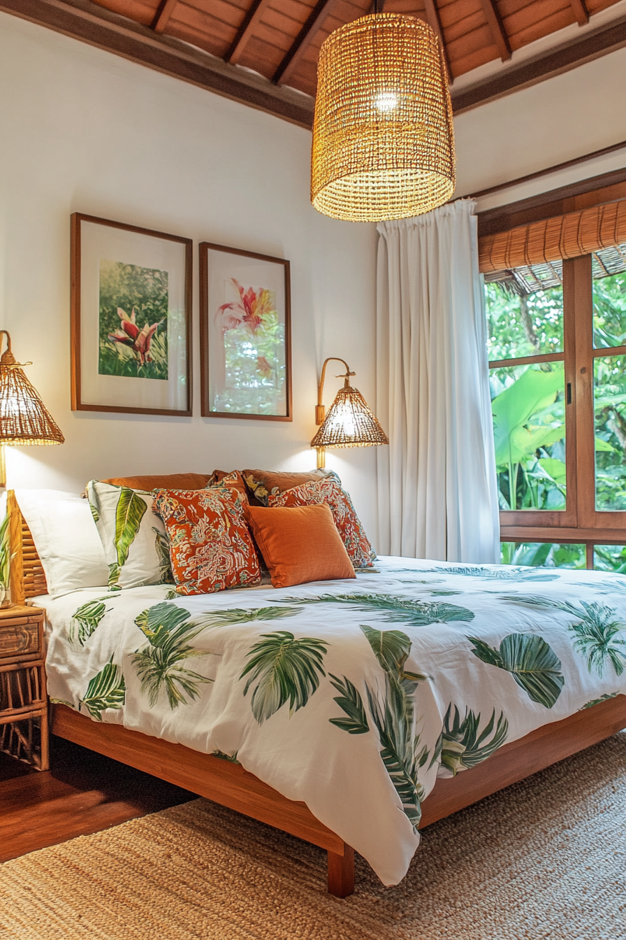 18. Bali Bungalow (Tropical Bedroom Ideas) - Tropical Bedroom Ideas