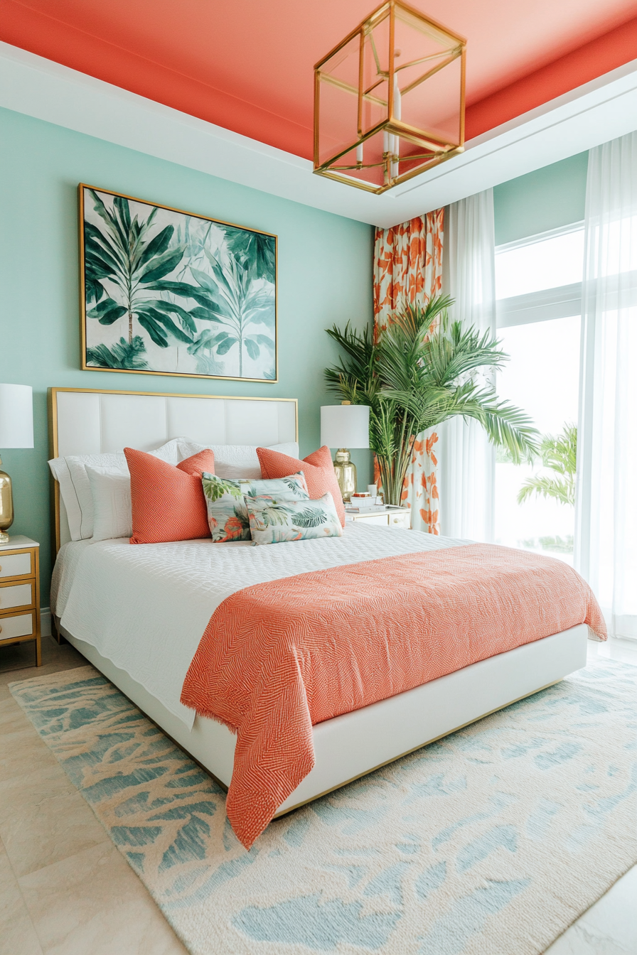 22. Miami Modern (Tropical Bedroom Ideas) - Tropical Bedroom Ideas