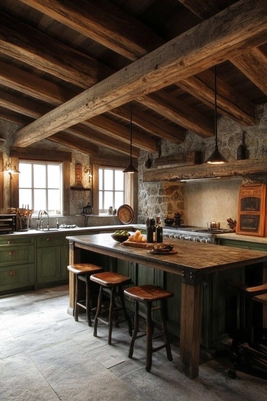 4. Rustic Retreat (Garage Kitchen Ideas) - Garage Kitchen Ideas