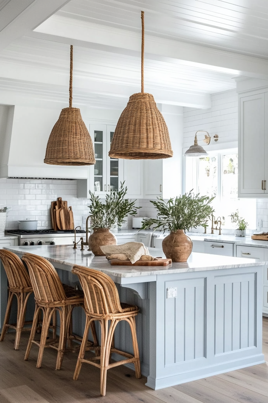 6. Coastal Kitchen Vibes (Garage Kitchen Ideas) - Garage Kitchen Ideas