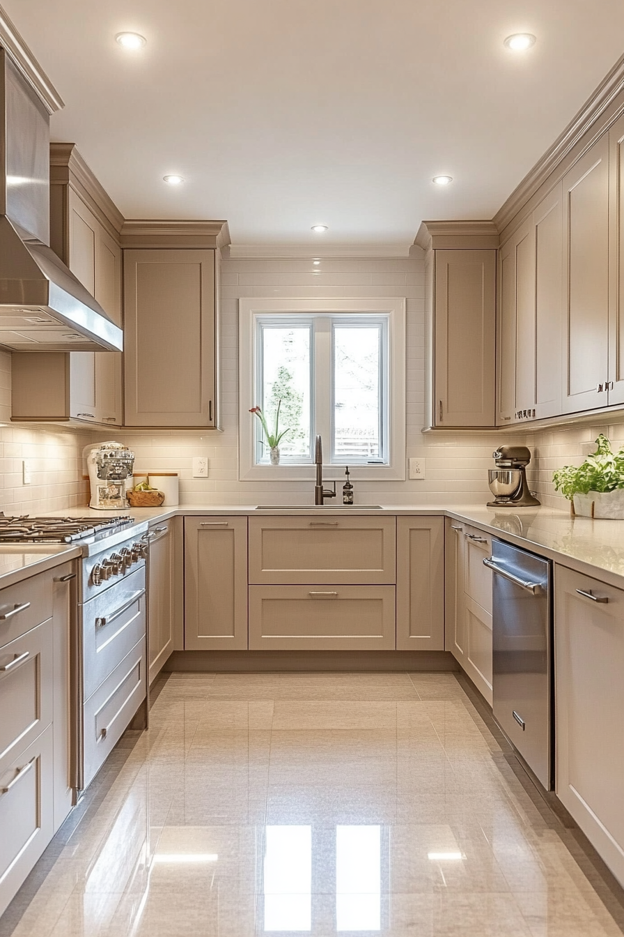 22. Scandinavian Beige Simplicity (Beige Kitchen Ideas) - Beige Kitchen Ideas