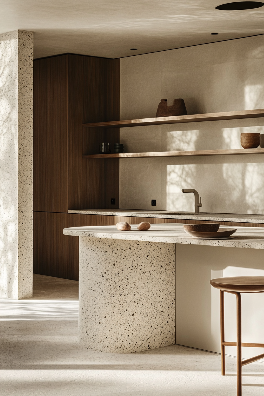 1. Modern Beige Minimalism (Beige Kitchen Ideas) - Beige Kitchen Ideas