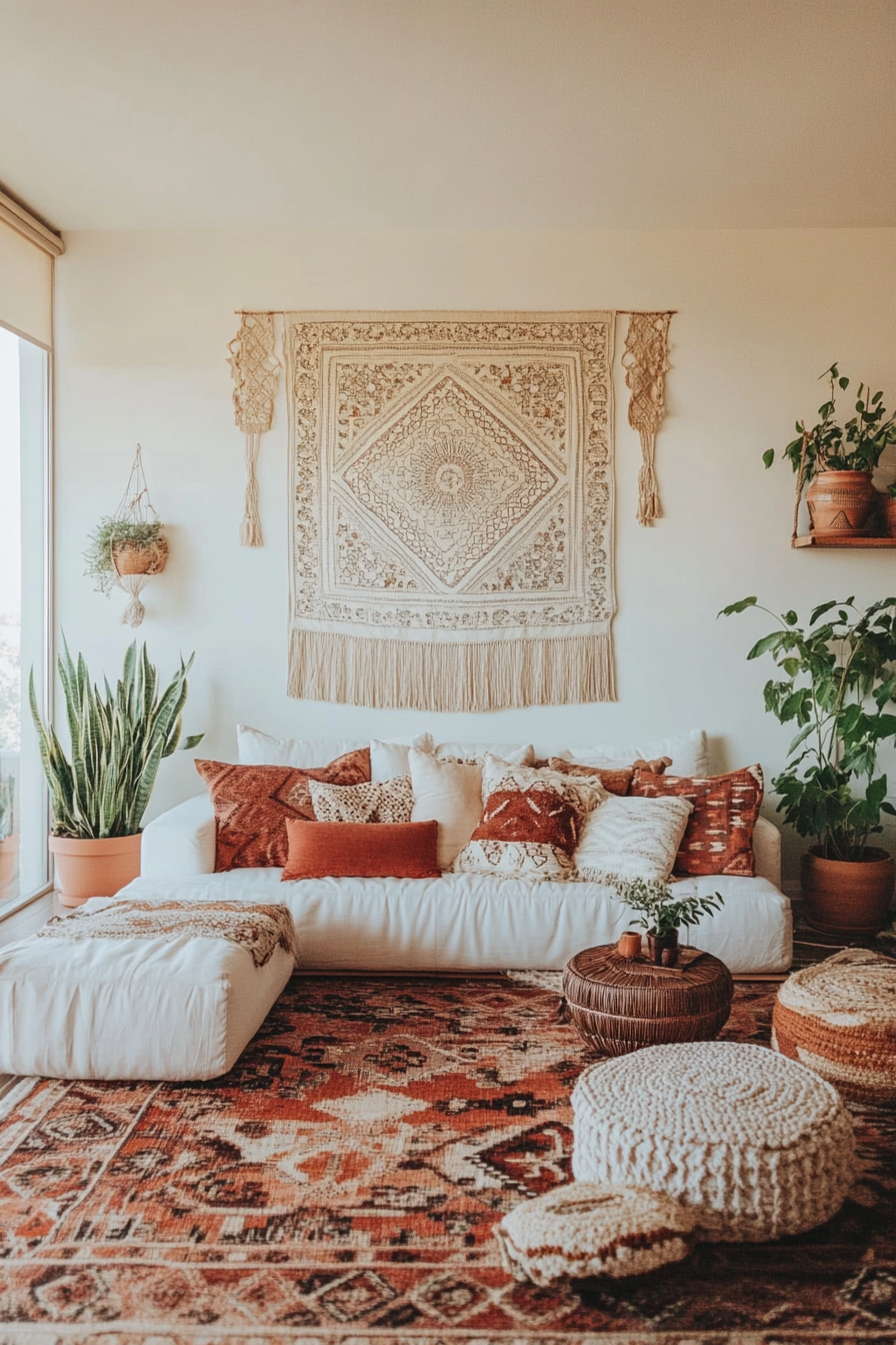 11. Southwestern Influence (Boho Living Room Ideas) - Boho Living Room Ideas