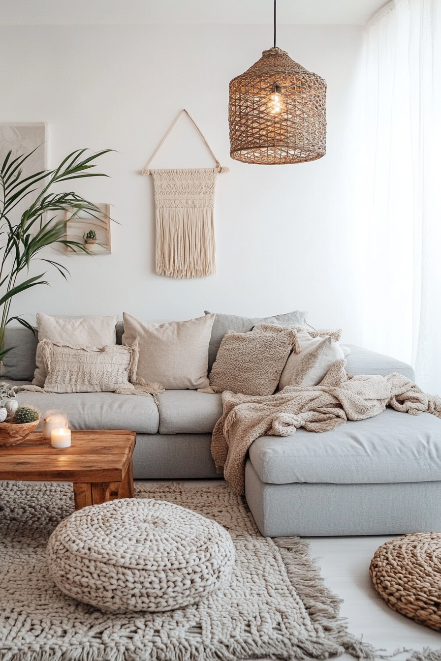 15. Scandi-Boho Bliss (Boho Living Room Ideas) - Boho Living Room Ideas