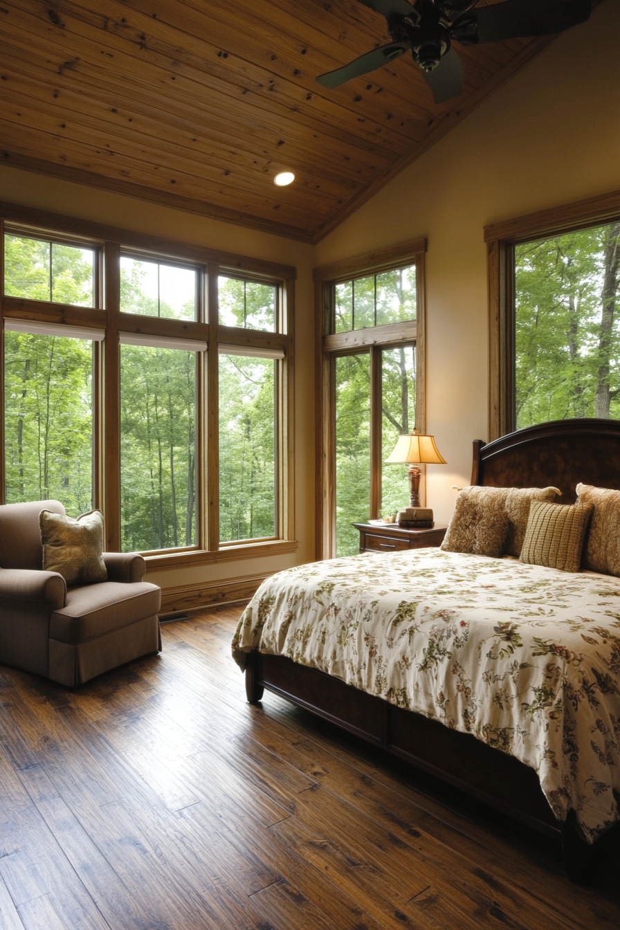 2. Nature-Inspired Escape (Sunroom Bedroom Ideas) - Sunroom Bedroom Ideas