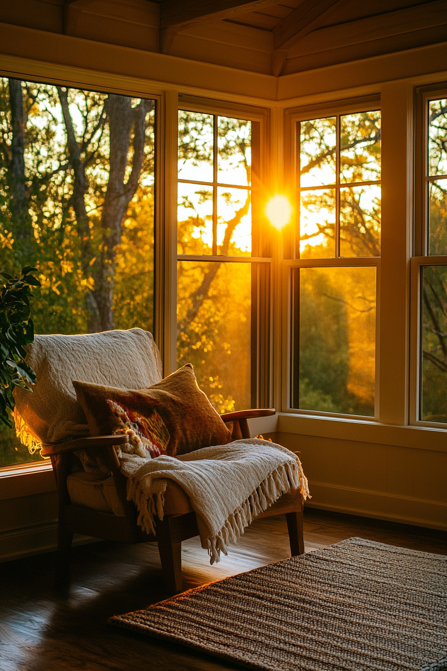 9. Sunset Glow (Sunroom Bedroom Ideas) - Sunroom Bedroom Ideas