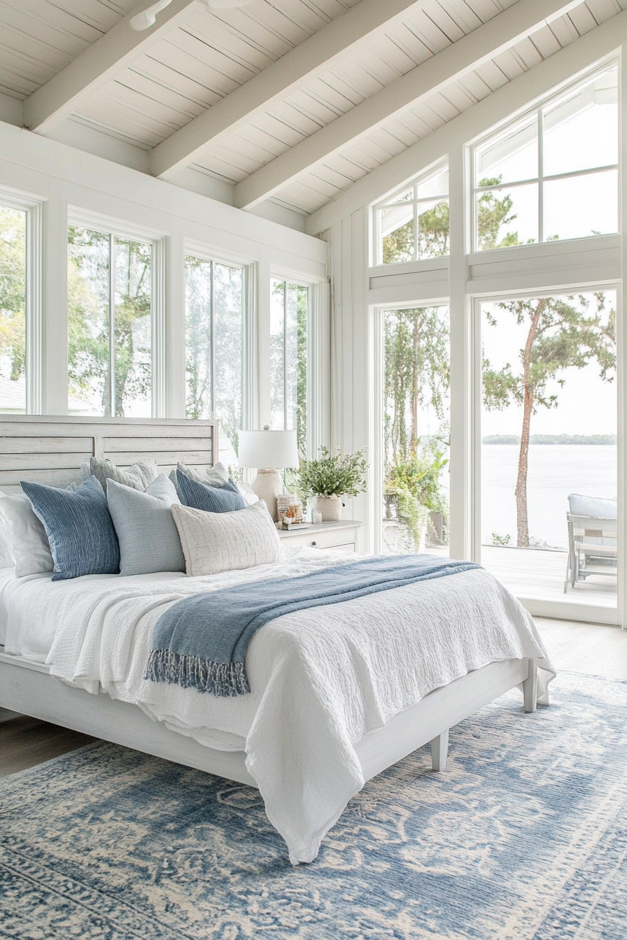 19. Contemporary Coastal (Sunroom Bedroom Ideas) - Sunroom Bedroom Ideas