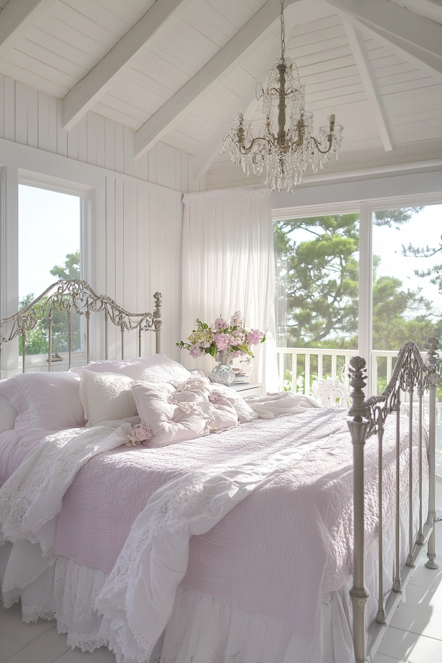 27. Romantic Sanctuary (Sunroom Bedroom Ideas) - Sunroom Bedroom Ideas
