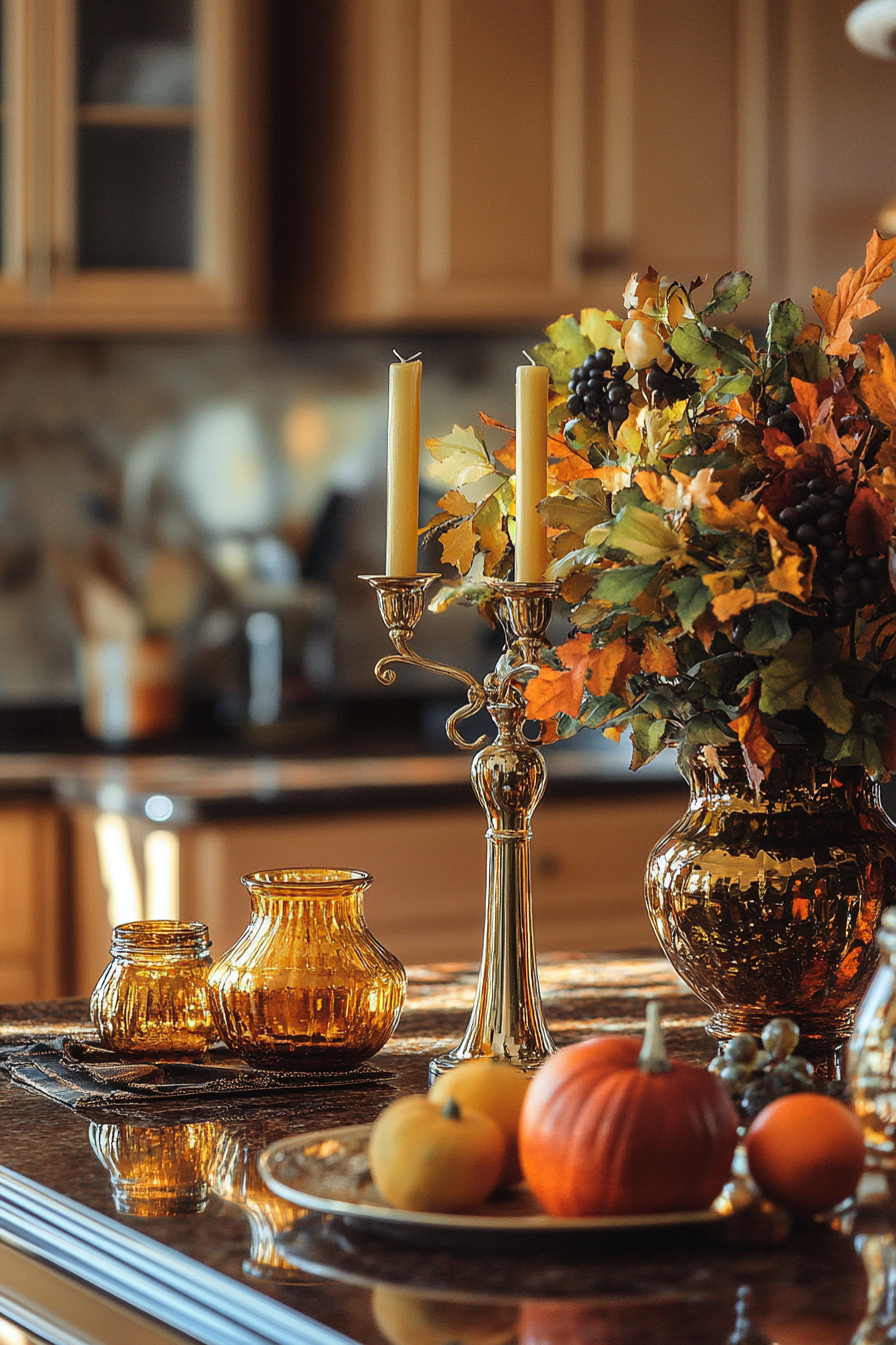 2. Golden Harvest (Fall Kitchen Decor Ideas) - Fall Kitchen Decor Ideas