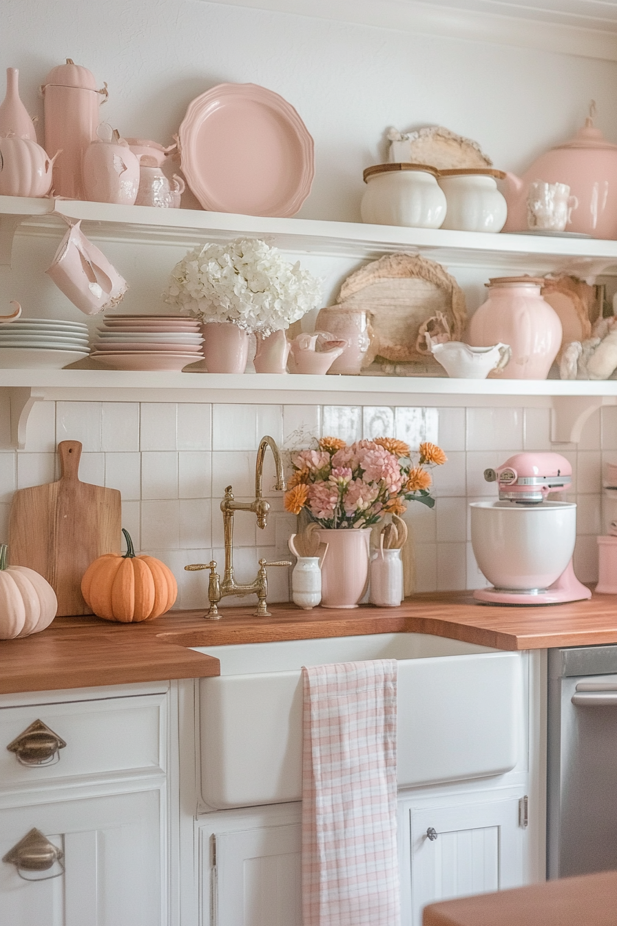 5. Cottage Charm (Fall Kitchen Decor Ideas) - Fall Kitchen Decor Ideas